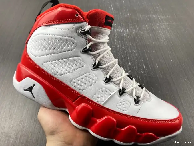 Kick Theory Air 9 Gym Retro White Red Jordan 302370-160 0621